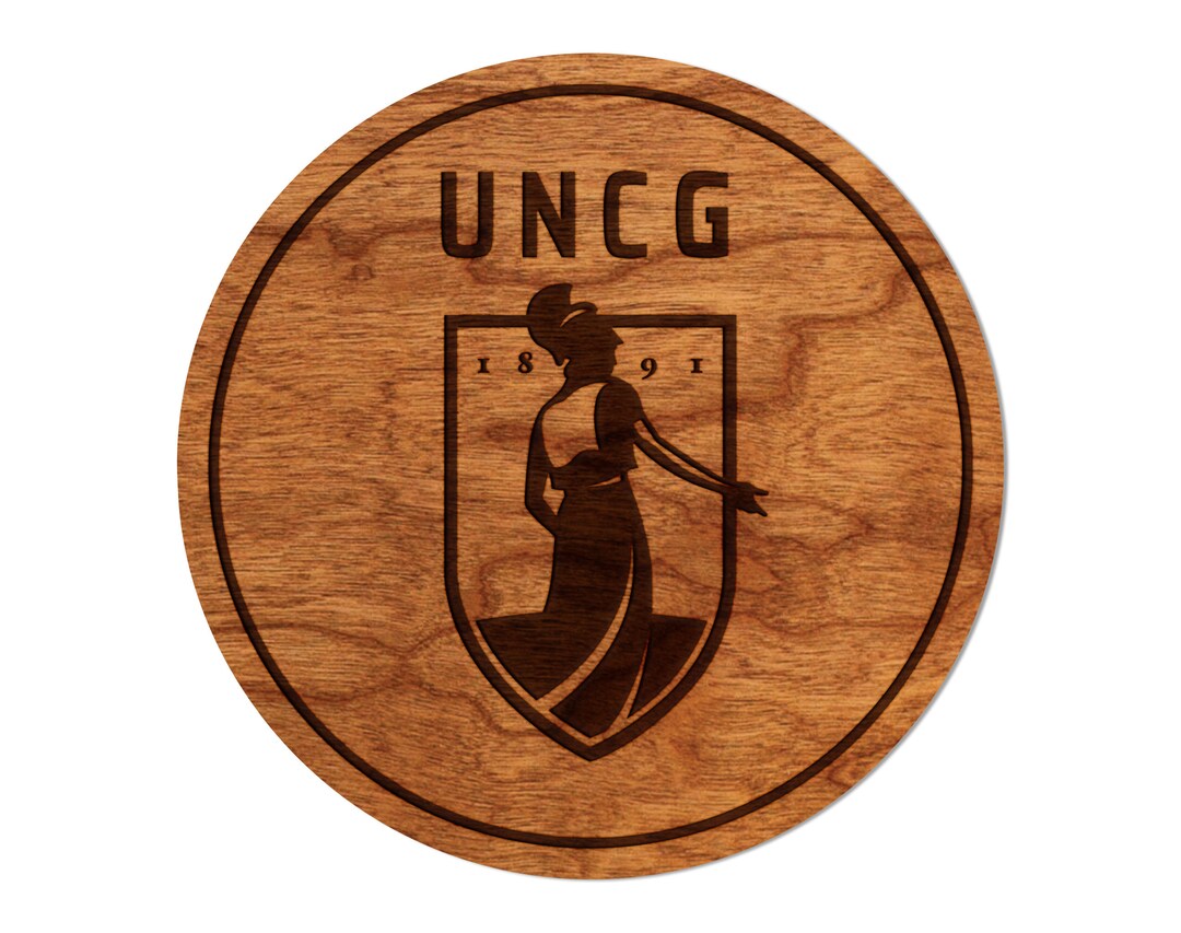 University of North Carolina Greensboro UNCG Coaster Etsy