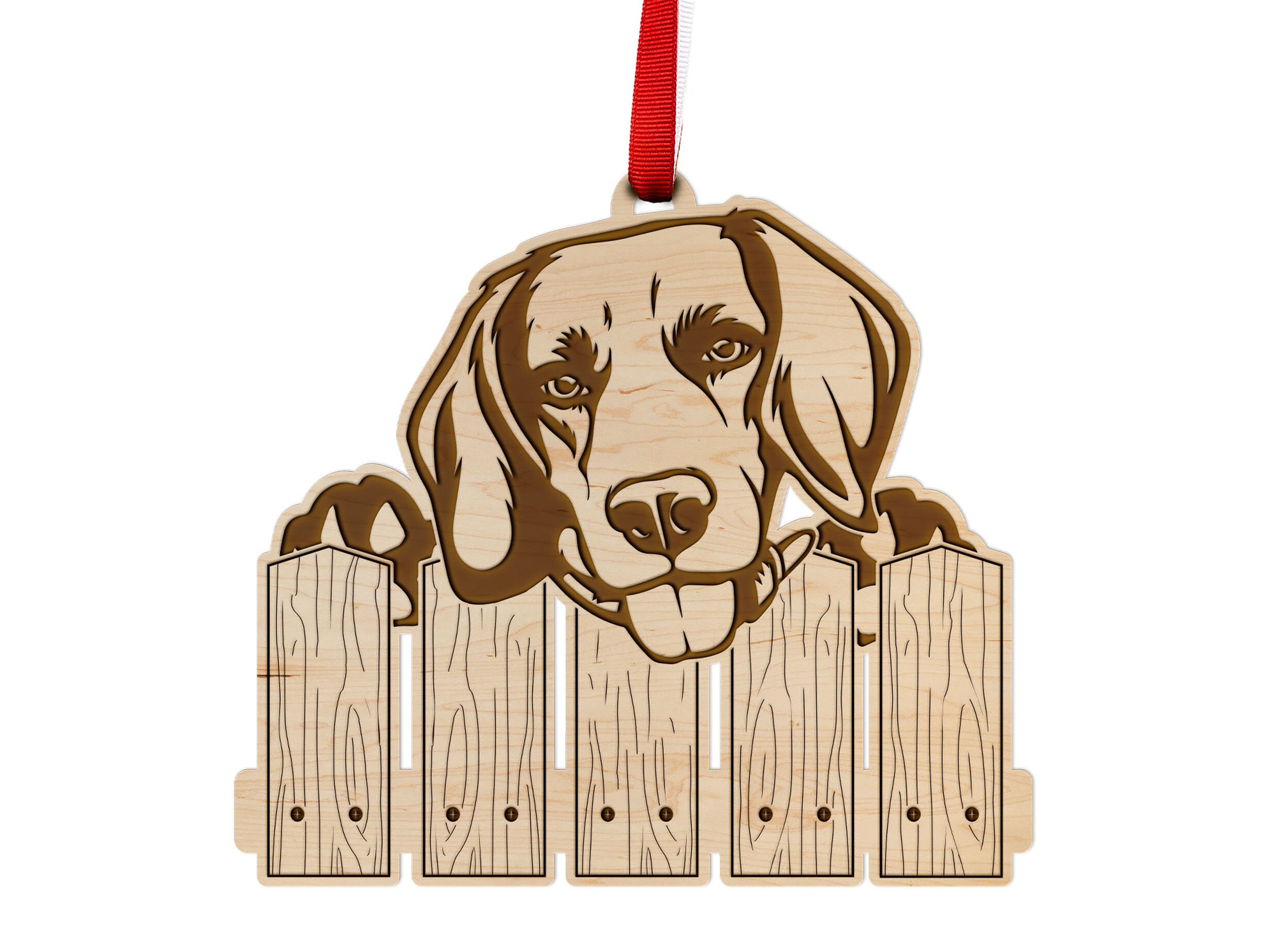 Dog Ornament Multiple Breeds Available Crafted From Cherry Etsy
