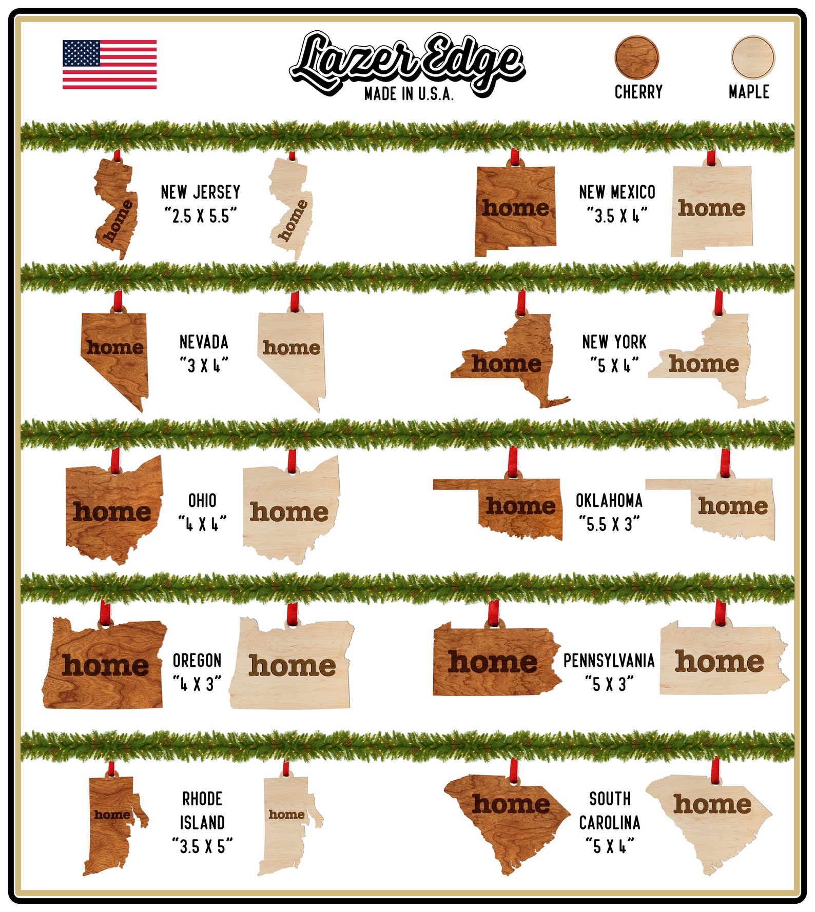 Home State Map Ornament All 50 - Il 1588xN.2948081872 Tm4k 