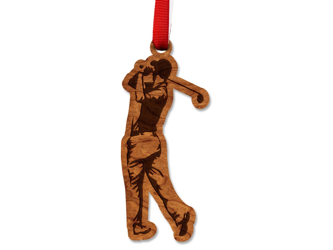 Golf Ornament Click to See Multiple Designs Available Crafted From