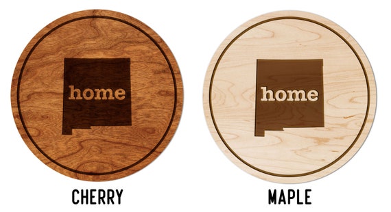 Louisiana State Map Home Wooden Coasters Set of 4 Louisiana State Map Home Wooden Coasters Set of 4