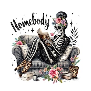 Plik sublimacji szkieletu domownika - Pliki PNG domownika - Życie mamy - Sarkastyczny plik PNG - Snarky Skeleton- Messy Bun Sublimation File