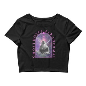 Ghost Notes Vintage Women’s Crop Tee