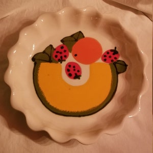 Handmade pie plate