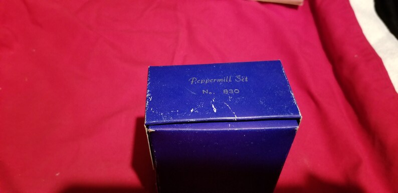 Eales of Sheffield pepper mill set in pewter no 830