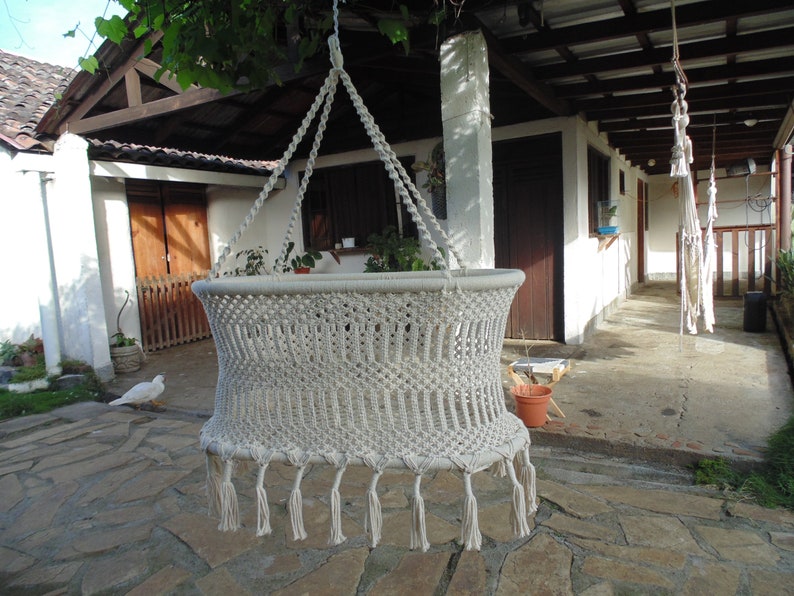 macrame cradle