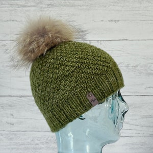 Alpine Meadow Hat Knit Pattern Bulky Yarn