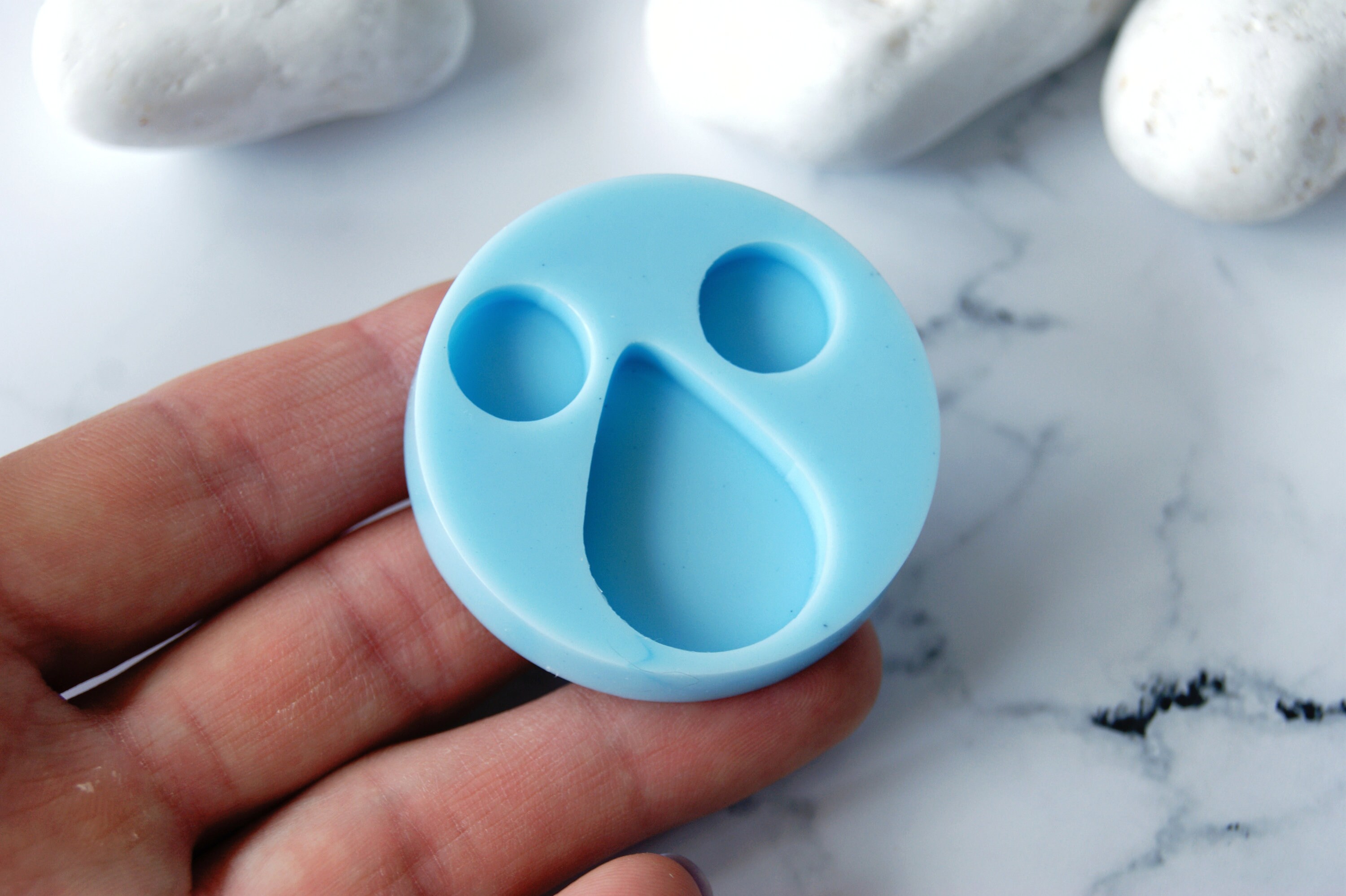 Drop Circle resin mold 3 pcs Silicone mold for jewelry Etsy