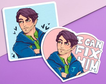 Stardew Valley Shane Die Cut Sticker | 3 Inch Stickers | I Can Fix Him Sticker | Funny Stickers