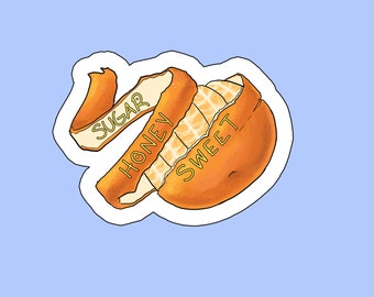 Glass Animals - Tangerine Sticker | 3 Inch Die-Cut