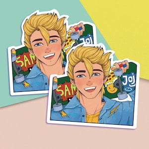 Stardew Valley Sam Stickers | 3 Inch Die Cut