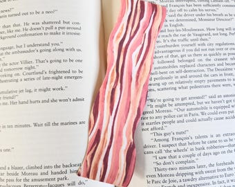 Bacon Bookmark | Funny Laminated Bookmarks