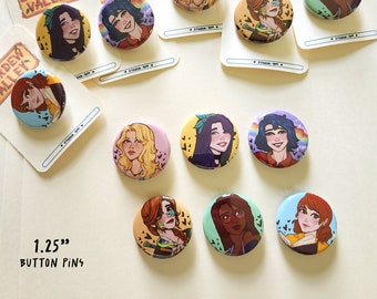 Pines pequeños de las solteras de Stardew Valley / 3,17 cm / Abigail, Emily, Haley, Leah, Maru, Penny