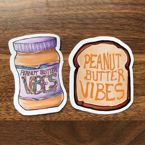 Glass Animals Peanut Butter Vibes Gooey Stickers 3 Inch Die-Cut Stickers image 2