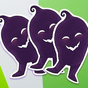 Stardew Valley Krobus sterben geschnittene Aufkleber | 3-Zoll-Aufkleber | Freundliche Monster Sticker