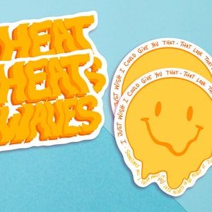 Glass Animals - Heat Waves Sticker | 3 Inch Die Cut