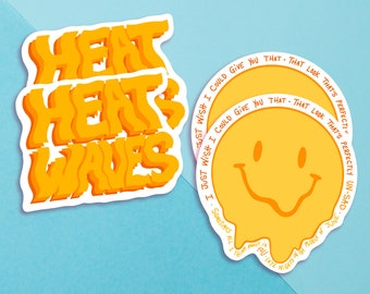 Glass Animals - Heat Waves Sticker | 3 Inch Die Cut