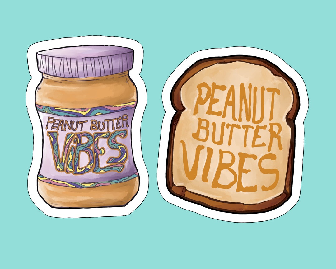Glass Animals - Peanut Butter Vibes (gooey) Stickers | 3 Inch Die-cut ...