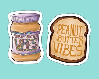 Glass Animals - Peanut Butter Vibes (Gooey) Stickers | 3 Inch Die-Cut Stickers