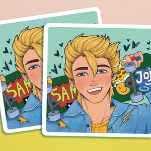 Stardew Valley Sam Stickers | 3 Inch Die Cut