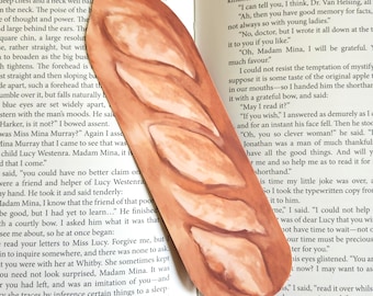 French Bread / Baguette Bookmark | Quirky Laminated Bookmark