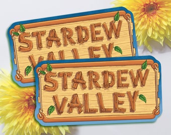 Stardew Valley Logo Sticker | 3 Inch Stickers