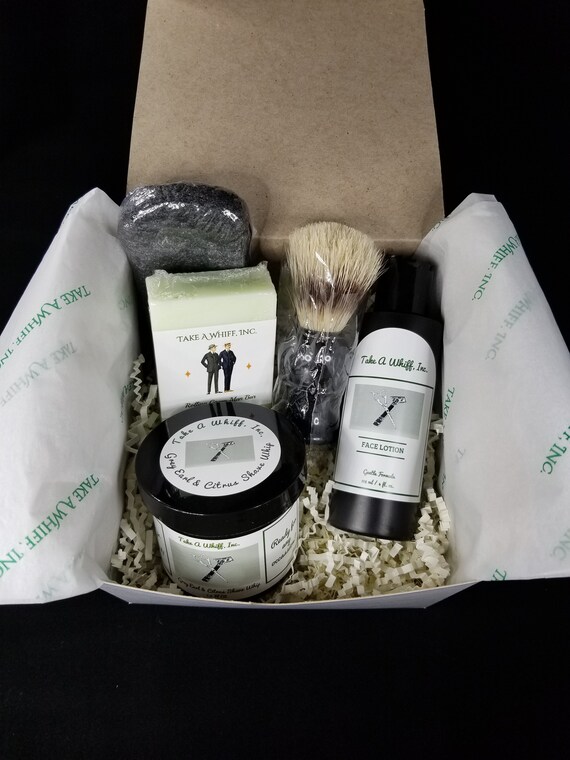 men's face shaving kit