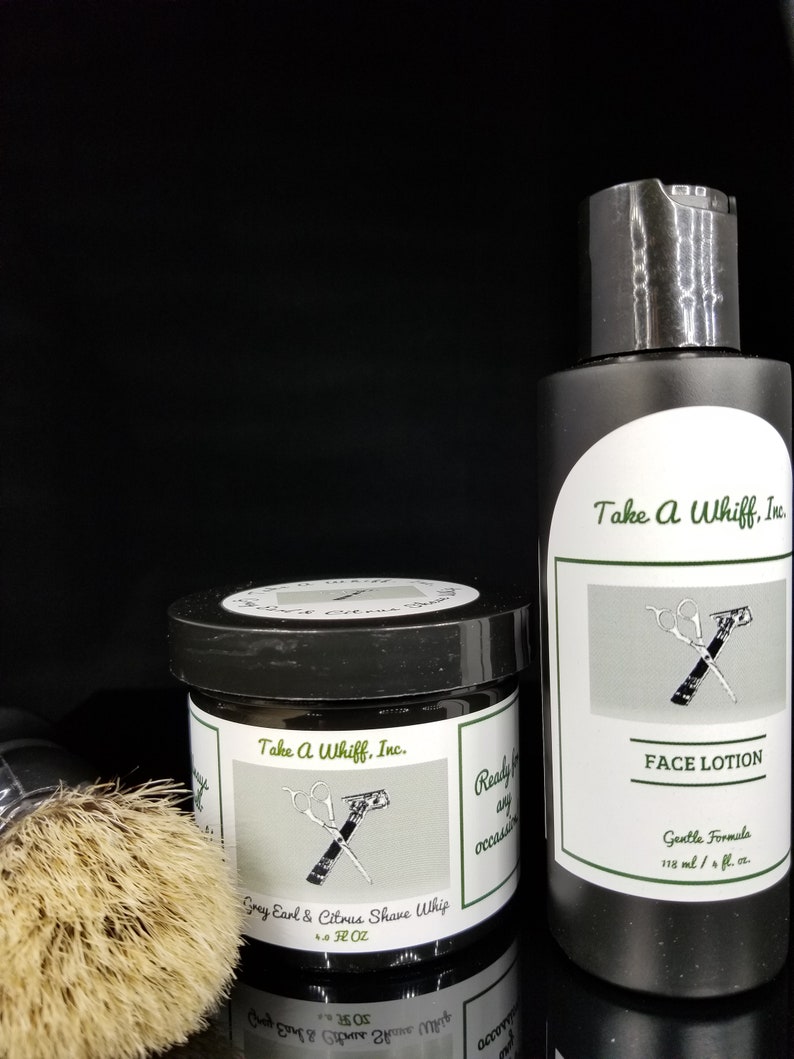 Men's Shave Whip, Face, Shaving Cream, Shave Kit, Toiletry Set, Dad Gift, Travel Set, Gift for Him, Lather, Luxurious Foam, Custom Guy Gift image 9