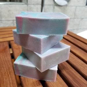 Island Paradise Soap, Handmade, Handcrafted, For Her, Gift Under 5, Tropical, Scented Soap, Baby Buttermilk Soap, Bar Soap