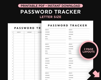 Printable Contact List, Address Book Printable, Address Log Printable ...