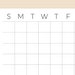 Blank Calendar Printable, Monthly Calendar Template, Wall Calendar ...
