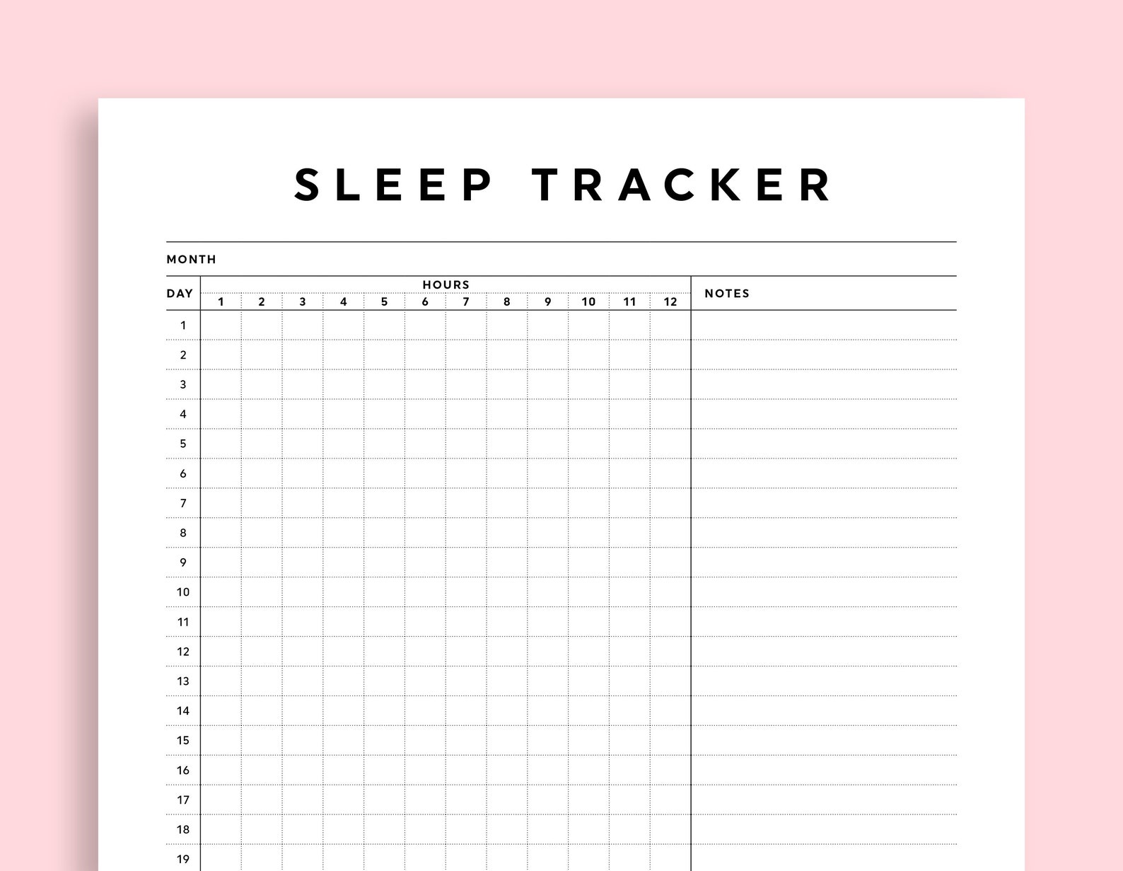 Sleep Tracker Printable Jokersing free-printable-sleep-tracker-track-your-sleep-every-day-shuteye