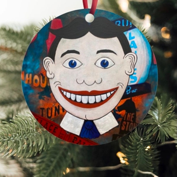 Tillie Ornament - The Asbury Park Icon - Asbury Park Nostalgia - Tillie Mural - Asbury Park, NJ - Jersey Girl Gifts - The Palace Amusements