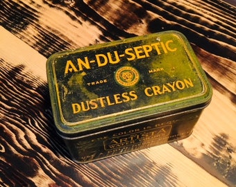 An-Du-Septic Dustless Crayon box