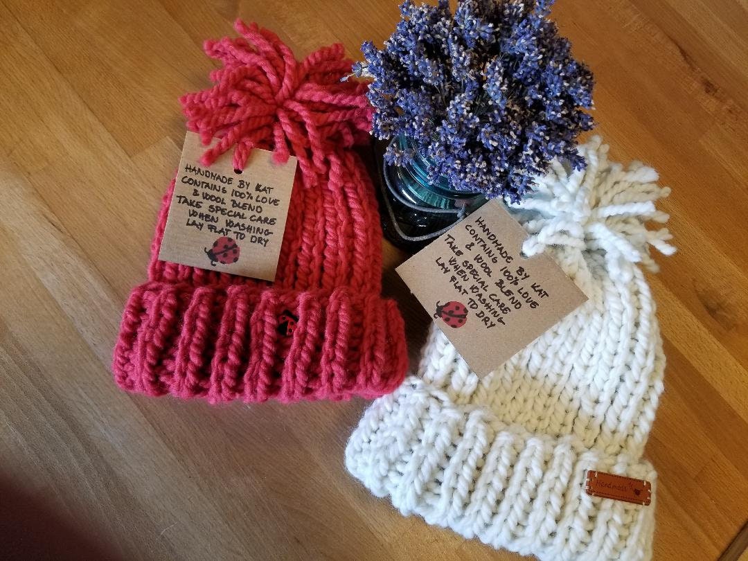 Chunky Knit Hat Chloe Kim Inspired 