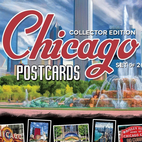 Chicago Postcards | Set of 20 | 4x6