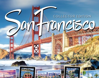 San Francisco Postcards | Set of 12 | 4x6