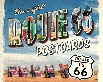 Route 66 Postcards | Set of 32 | 4x6