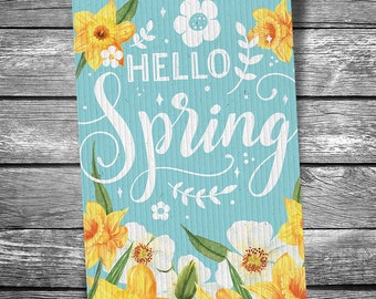 Hello Spring Postcard | 4x6