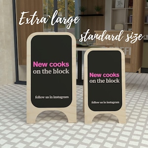 Faltbares Sandwich-Brettschild, freistehendes Restaurant-Brett, benutzerdefiniertes Barschild im Freien, freistehender Gehweg, Außen-Sandwichboard-Schild