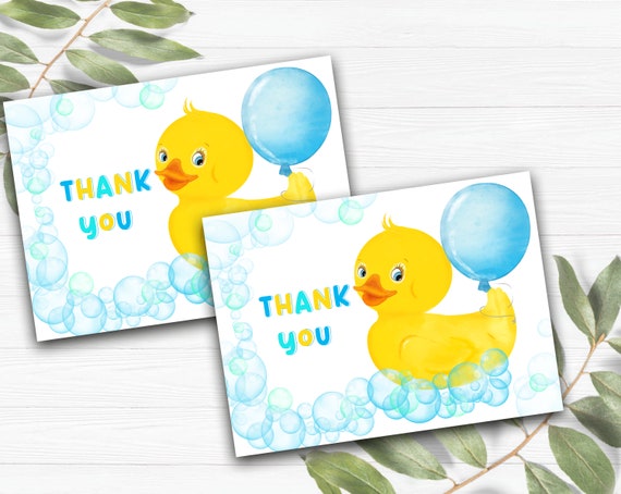 Potter's Printing Personalized Rubber Duck Girl Baby Shower Wrapping Paper