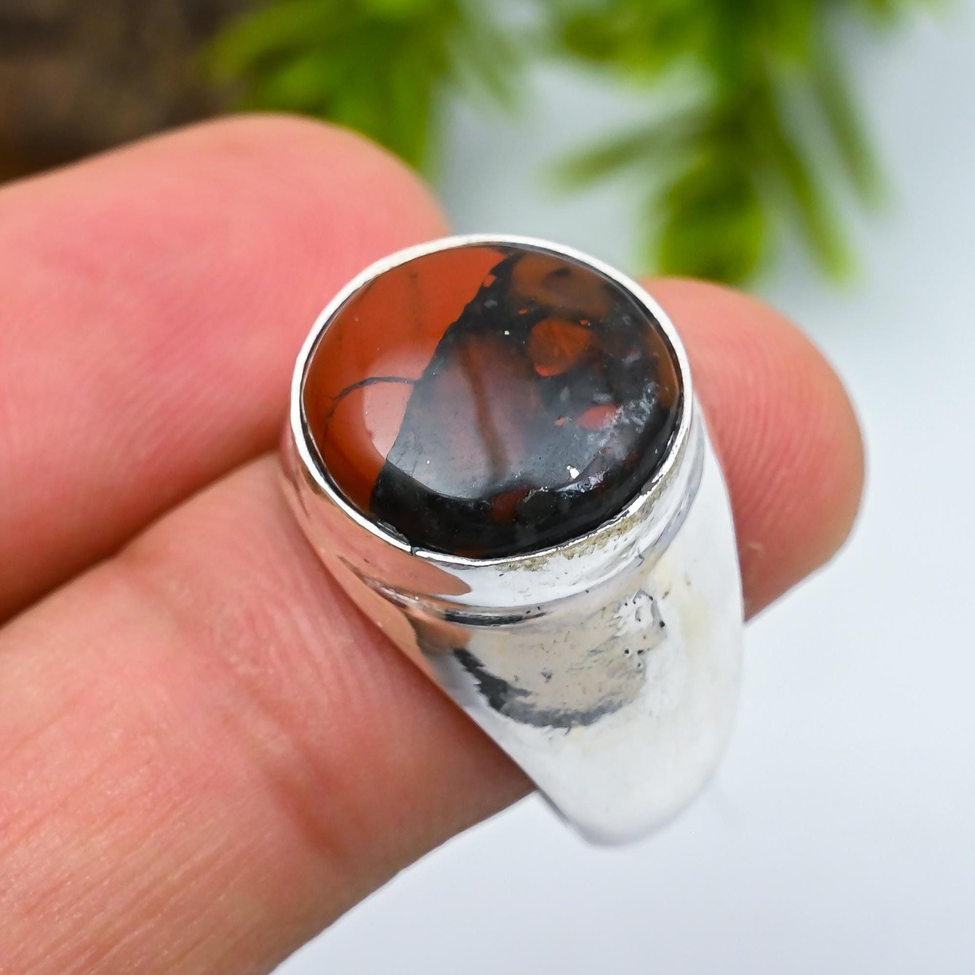 Bloodstone antique ring - Etsy 日本