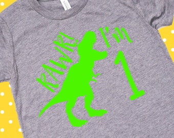 Download Dinosaur birthday svg | Etsy