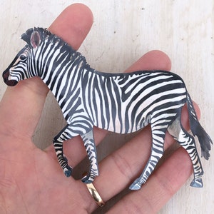 Zebra sticker, water resistant, decal, tumbler, scrapbook, laptop sticker
