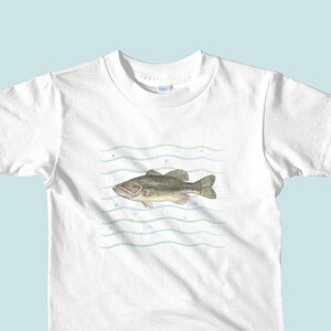 Bass shirt, fish shirt, fishing shirt, bass t shirt, bass shirt, fish shirt for boys, fishing shirt for boys, largemouth bass shirt, fishing