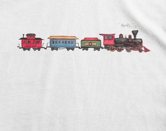 Zug Shirt Jungen, Zug Shirt, Zug T-Shirt, Zug Geburtstagsshirt, Zug T-Shirt für Jungen, Dampfmaschine Hemden, Kleinkind Zug Shirt, Zug