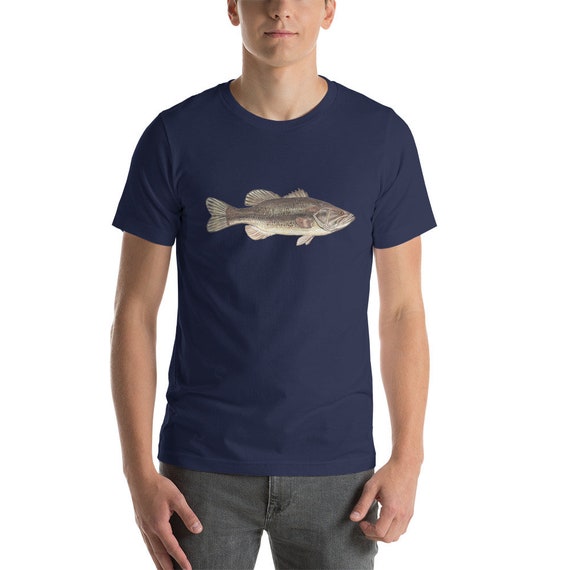 Bass T Shirt, Largemouth Bass Fish, Fisherman T Shirt, Fishing