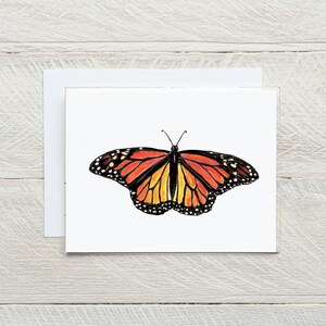 Monarch Butterfly Notecards, Monarch Stationery, Set of 8 Cards With ...
