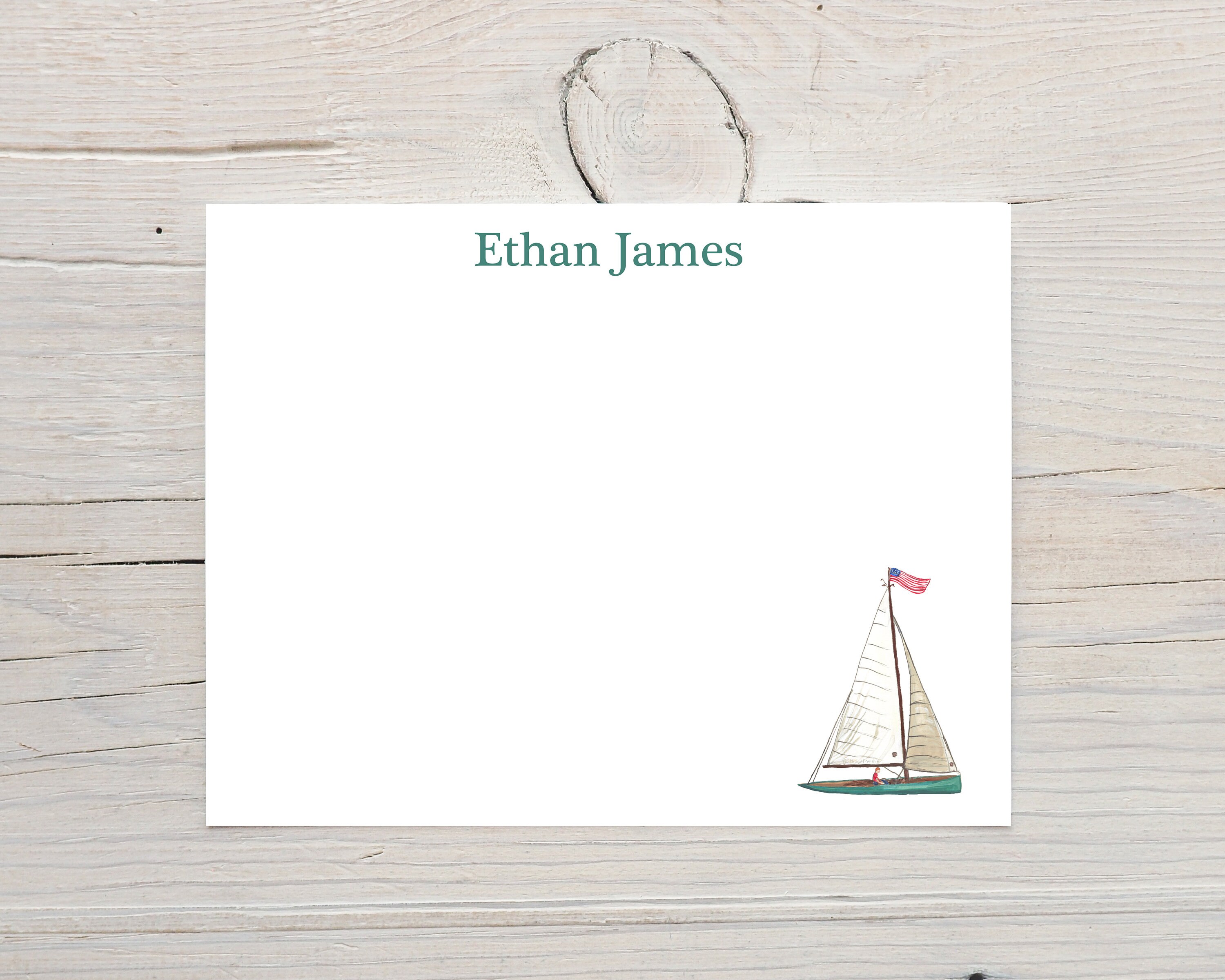 Sailboat Stationery Personalized Men's Stationery - Etsy Israel