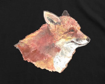 Camisa de zorro, camisas de zorro para niños, camisa de zorro para niños, camisa de zorro para niñas, camiseta de zorro, camiseta de zorro, camisa de vida silvestre niños, camiseta de vida silvestre